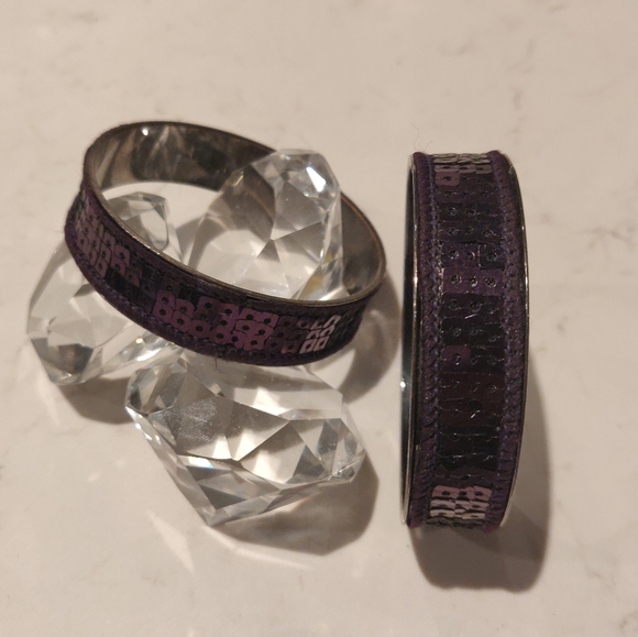 Royal purple bangles - Picture 7 of 8